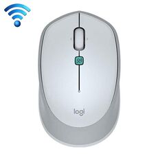Logitech Voice M380 4 Pulsanti Smart Voice Input Mouse wireless (grigio argento)