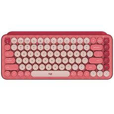 Tasti POP Logitech Pulsante rotondo Bluetooth Keyboard meccanico (rosa)