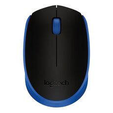 Logitech M171 1000DPI Mouse wireless USB con ricevitore 2.4G (blu)