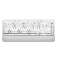 Logitech K650 Tastiera silenziosa wireless Bluetooth Dual Mode (bianca)