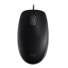 Mouse silenzioso Logitech M110 1000 DPI con cavo USB (nero)