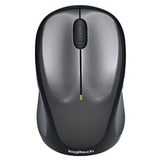 Mouse wireless ergonomico Logitech M235 1000 DPI 2,4 GHz (nero)