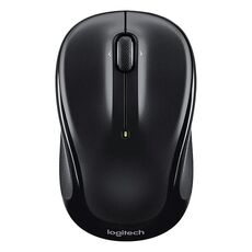 Mouse wireless ergonomico Logitech M325 1000 DPI 2,4 GHz (nero)