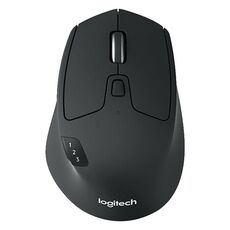 Logitech M720 1000 DPI 2,4 GHz Mouse wireless Bluetooth multimodale (nero)