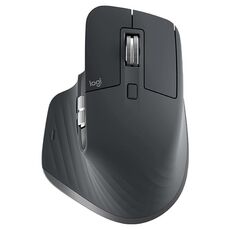 Logitech MX Master 3s 8000 DPI 2,4 GHz Ergonomico Wireless Bluetooth Dual Mode Mouse (Nero)