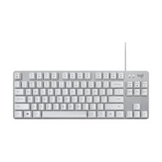 Mini tastiera meccanica cablata Logitech K835, albero verde (bianco)