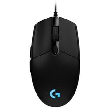 Logitech G102 6 tasti RGB Glowing 6000 DPI Mouse da gioco ottico cablato regolabile a cinque velocità, lunghezza: 2 m (nero)
