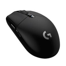Logitech G304 LIGHTSPEED 12000 DPI 6 pulsanti programmabili Mouse da gioco wireless con sensore HERO (nero)
