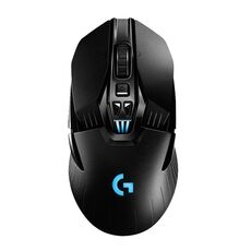 Logitech G903 LIGHTSPEED 16000 DPI 11 pulsanti Sensore HERO 16K Retroilluminazione RGB Mani sinistra e destra Mouse da gioco ottico wireless universale (nero)