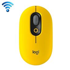 Logitech portatile ufficio wireless mouse (giallo)