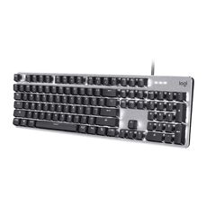 Logitech K845 CHERRY Tastiera meccanica cablata retroilluminata con asse blu, lunghezza cavo: 1,8 m