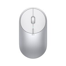 Mouse portatile originale Xiaomi 2 Mouse ottico wireless Bluetooth 4.2 RF 2.4GHz 4000 DPI regolabile a doppia modalità (argento)