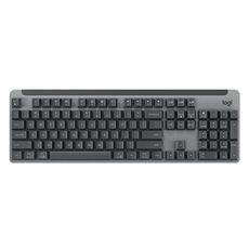 Logitech K865 Tastiera Meccanica Wireless Bluetooth 104 Tasti, Fusto Rosso (Nero)