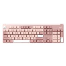 Logitech K865 104 Tasti Wireless Bluetooth Tastiera Meccanica, Fusto Rosso (Rosa)