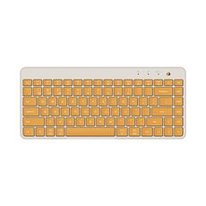 Tastiera portatile dual-mode originale Xiaomi XMBXJP01YM da 85 tasti (beige bianco)