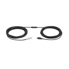 Logitech CC3500 Connect Altoparlante Microfono Hub Telecamera Porta DIN Cavo di estensione, cavo: 10m (nero)