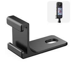 Per Insta360 X4 / X3 / One X2 PULUZ Selfie Stick Staffa di estensione per slitta fredda (Nero)