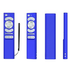 Cover in silicone per telecomando Samsung Smartone3 TM1990C BN59-01357 Y34 (blu)