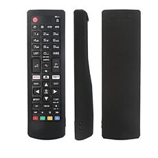 Custodia protettiva a prova di caduta per telecomando LG 2 pezzi (nero)