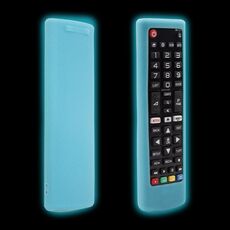 Custodia protettiva a prova di caduta per telecomando LG 2 pezzi (blu luminoso)