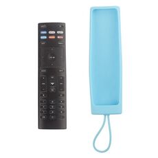 Per Vizio XRT136/XRT140 Custodia in silicone per telecomando da 2 pezzi (blu cielo)