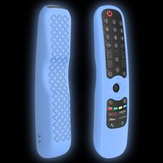 Custodia in silicone per telecomando TV LG AN-MR21GC / AN-MR21N / AN-MR21GA (blu luminoso)