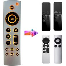 Per Apple TV Telecomando 4K / HD A2169 A1842 A1625 Stile retroilluminazione senza voce