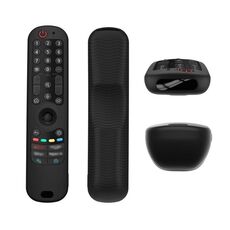 Custodia protettiva anticaduta in silicone per telecomando LG AN-MR21 / 22 / 23 / 24 (GC/N/GA) (nero)