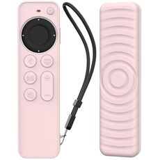 Custodia protettiva in silicone per telecomando Apple TV Siri 2/3 AhaStyle PT167 (rosa)