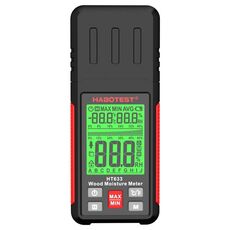HABOTEST HT633 Rilevatore di umidità del legno con display digitale multifunzionale portatile