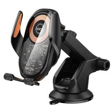 Supporto per telefono con ricarica rapida wireless a 3 assi per console centrale auto Blue Whale hocoHW34 (nero)