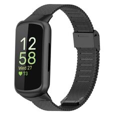 Cinturino per Fitbit Inspire 3 xDfind con fibbia in metallo milanese (nero)