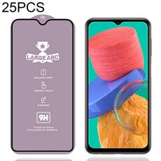 Per Samsung Galaxy M33 5G 25 pezzi Pellicola in vetro temperato ad arco largo in alluminio 9H 0,4 mm