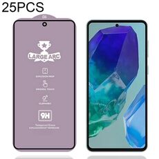 Per Samsung Galaxy M55s 5G 25 pezzi Pellicola in vetro temperato ad arco largo in alluminio 9H 0,4 mm
