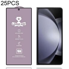Per Samsung Galaxy Z Fold5, 25 pellicole in vetro temperato ad arco largo in alluminio 9H da 0,4 mm