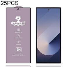 Per Samsung Galaxy Z Fold6 25 pezzi Pellicola in vetro temperato ad arco largo in alluminio 9H 0,4 mm