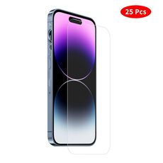Per iPhone 16 Plus JUNSUNMAY 25 pezzi Pellicola protettiva in vetro temperato