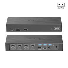 Wavlink UG69PD8 100W PD 18 in 1 Dock di tipo C Docking station universale di tipo C compatibile, Spina: Spina UE