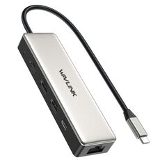 WAVLINK WL-UHP3414 100 W Alimentazione 10 Gbps 4K HDMI USB-C Dock HUB 3xUSB3.2 Gen 2 + Porta Ethernet 2,5G