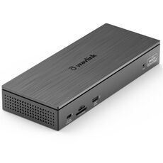 WAVLINK UG69PD8 Pro 18-in-1 DP / HD 5K Quadruplo Display USB C Universal Docking Station, Spina: Spina UE