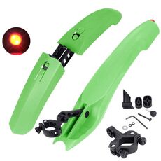 2632 Mumo Mudcone a rilascio rapido in bicicletta, stile: ampliato (verde)