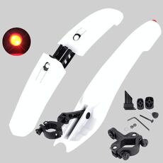 2632 Mumo Mudcone a rilascio rapido in bicicletta, stile: ampliato (bianco)