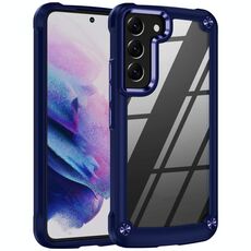 Per Samsung Galaxy S22 5G TPU + PC PCETTIONE PICCOLA Custodia (blu)