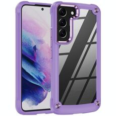Per Samsung Galaxy S22 5G TPU + PC PCOT PROTECIZIONE Custodia (Purple)