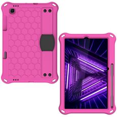 Per Lenovo X306 / X606 / K10 Honeycomb Eva + PC Shock Aound Tablet Case con cinturino (Rose Red + Black)