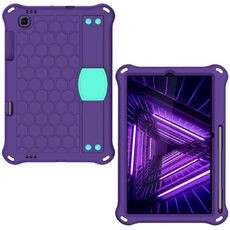 Per Lenovo X306 / X606 / K10 Honeycomb Eva + PC Shock Aound Tablet Case con cinturino (Purple + Mint Green)