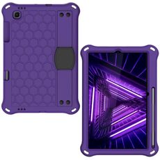 Per Lenovo X306 / X606 / K10 Honeycomb Eva + PC Shock Aound Tablet Case con cinghia (Purple + Black)