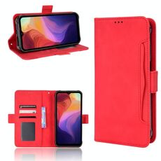 Per Ulefone Power Armatura 14/1 14 Pro Skin Feel Texture Texture Slot Case in pelle (rosso)