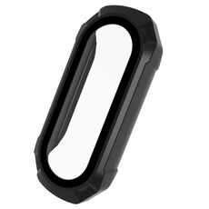 Per Xiaomi Mi Band 6/5/4/3 PC + Glass Watch temperato (nero)
