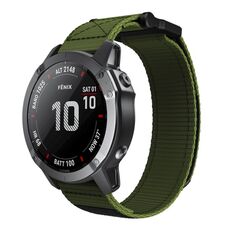 22 mm gancio e anello di fissaggio nylon watch band (verde)